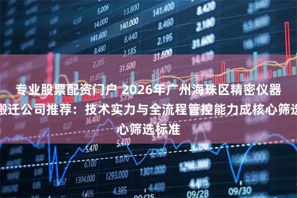 专业股票配资门户 2026年广州海珠区精密仪器设备搬迁公司推荐：技术实力与全流程管控能力成核心筛选标准